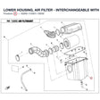 LOWER HOUSING, AIR FILTER - INTERCHANGEABLE WITH  0GR0-110001 product image