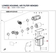 LOWER HOUSING, AIR FILTER product image