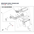 BREATHER HOSE, CRANKCASE product image