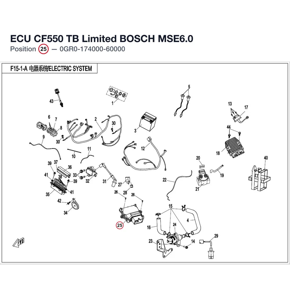 ECU CF550 TB Limited product image
