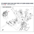 CYLINDER HEAD SUB ASSY REPL BY 0GRB-022000-30000 product image