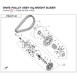 DRIVE PULLEY ASSY product image