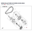 DRIVE PULLEY REPL BY 0GRB-051000-20040 product image