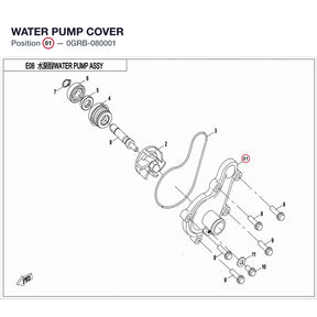 WATER PUMP COVER product image