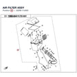 AIR FILTER ASSY product image
