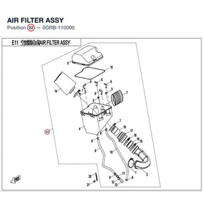 AIR FILTER ASSY product image