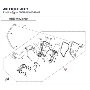 AIR FILTER ASSY product image