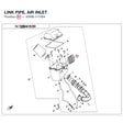 LINK PIPE, AIR INLET product image