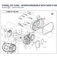 COVER, CVT CASE - INTERCHANGEABLE WITH 0GRV-013202-6000 product image