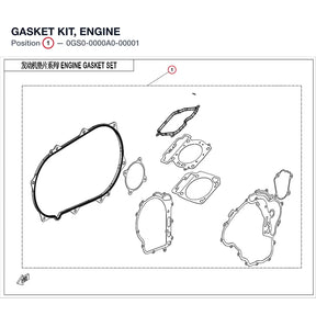 GASKET KIT, ENGINE product image