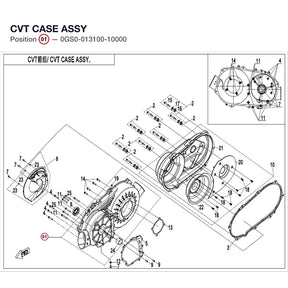 CVT CASE ASSY product image