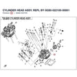 CYLINDER HEAD ASSY. REPL BY 0GS0-022100-00001 product image