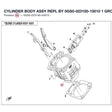 CYLINDER BODY ASSY REPL BY 0GS0-023100-10010 product image