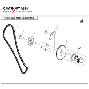 CAMSHAFT ASSY product image