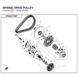 SPRING, DRIVE PULLEY product image