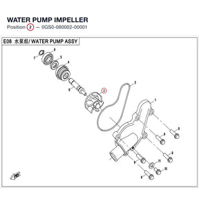 WATER PUMP IMPELLER product image
