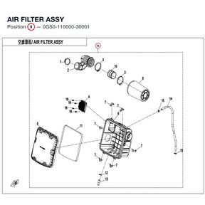AIR FILTER ASSY product image