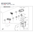 AIR OUTLET PIPE product image