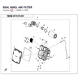 SEAL RING, AIR FILTER product image