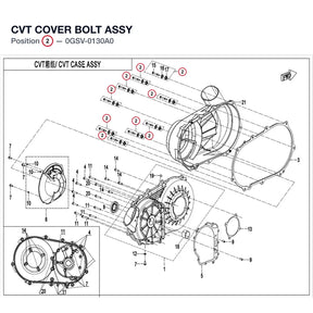 CVT COVER BOLT ASSY product image