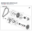 BEARING ASSY, DRIVE PULLEY product image