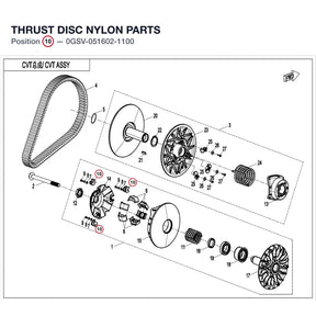 THRUST DISC NYLON PARTS product image