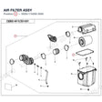 AIR FILTER ASSY product image