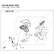 AIS AIR INLET PIPE product image