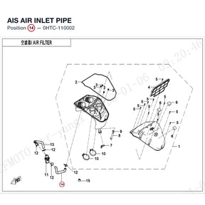 AIS AIR INLET PIPE product image