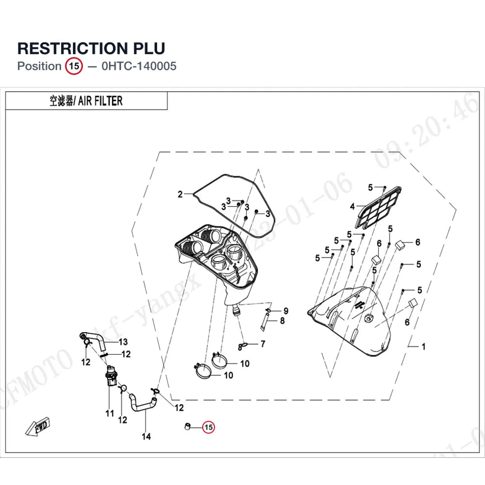 RESTRICTION PLU product image