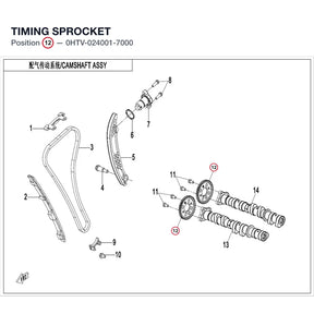 TIMING SPROCKET product image