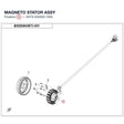 MAGNETO STATOR ASSY product image