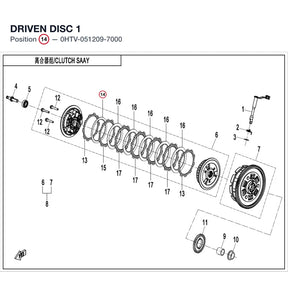 DRIVEN DISC 1 product image