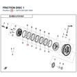 FRICTION DISC 1 product image