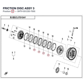 FRICTION DISC ASSY 3 product image