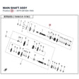 MAIN SHAFT ASSY product image