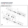 COUNTERSHAFT SLEEVE product image