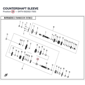 COUNTERSHAFT SLEEVE product image