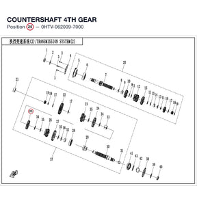 COUNTERSHAFT 4TH GEAR product image