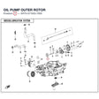 OIL PUMP OUTER ROTOR product image