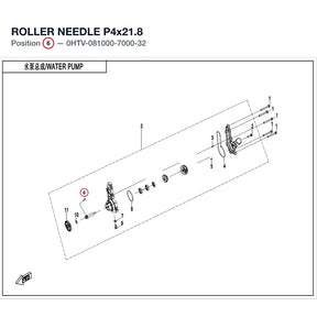 ROLLER NEEDLE P4x21.8 product image