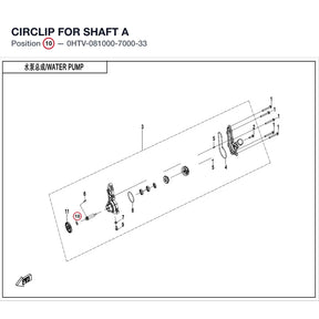 CIRCLIP FOR SHAFT A product image