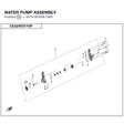 WATER PUMP ASSEMBLY product image