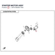 STARTER MOTOR ASSY product image