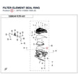 FILTER ELEMENT SEAL RING product image