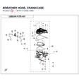 BREATHER HOSE, CRANKCASE product image