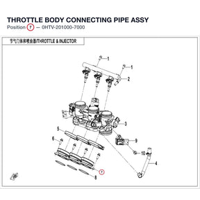 THROTTLE BODY CONNECTING PIPE ASSY product image