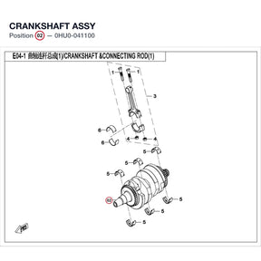 CRANKSHAFT ASSY product image