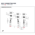 BOLT, CONNECTING ROD product image