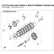 CLUTCH SUB ASSY product image